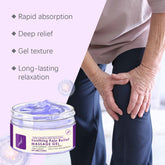 Soothing Pain Relief Massage Gel, Throughout The Body, Soothes Knees, Lumbar, Neck, Hands, and Feet