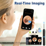 Ear Wax Removal Tool With Camera, 1 Set Portable Type-C Rechargeable Ear Cleaner, Waterproof Endoscope Ear Cleaning Tool, Earwax Removal Tool, Earwax Removal Kit
