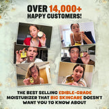 Whipped Beef Tallow and Honey Balm Moisturizer for Skin, Face, Lips, Body - Unscented