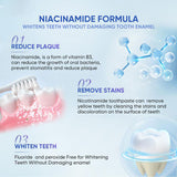 【Tripel Whitening & Tooth stain removal】Niacinamide Whitening Toothpaste-max